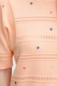 Памучен пуловер United Colors of Benetton 10C1E10DO оранжев