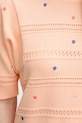 Βαμβακερό πουλόβερ United Colors of Benetton 10C1E10DO πορτοκαλί