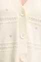 United Colors of Benetton kardigan bawełniany 10C1E604W beżowy