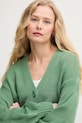 Бавовняний кардиган United Colors of Benetton зелений 1898D604S