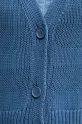 United Colors of Benetton kardigan bawełniany 1898D604S niebieski
