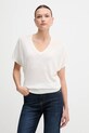 Tričko United Colors of Benetton relaxed biela 103VD402U