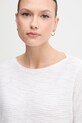 United Colors of Benetton maglione con aggiunta di lino bianco 115GD10CT