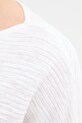 United Colors of Benetton maglione con aggiunta di lino 115GD10CT bianco