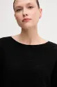 United Colors of Benetton pulover din amestec de in negru 115GD10CT