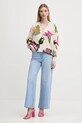 Desigual cardigan VANIA 25SWJF34 beige SS25