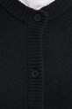 American Vintage cardigan con aggiunta di lana DAM19EE25 nero
