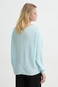 Одяг Светр з домішкою вовни American Vintage DAM225E25 блакитний