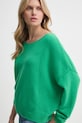 Πουλόβερ με προσθήκη μαλλιού American Vintage πράσινο DAM225E25