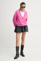 American Vintage cardigan NEN19AE25 roz SS25