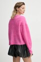 Îmbrăcăminte American Vintage cardigan NEN19AE25 roz