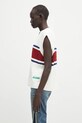 adidas Originals vestă din bumbac Retro KA4393 bej SS25
