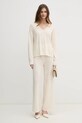 Liu Jo pulover de lana TA5078.MS026 bej SS25