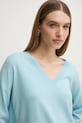 Liu Jo sweter wełniany niebieski TA5078.MS026
