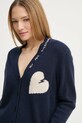 ZADIG&VOLTAIRE cardigan din casmir bleumarin KWCA01615.404