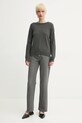 ZADIG&VOLTAIRE pulover de casmir KWSW00064.35 gri SS25