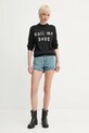 ZADIG&VOLTAIRE sweter wełniany KWSW02785.23 czarny SS25