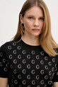 Guess t-shirt JASMINE nero W5GR05.Z3D60