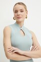 Guess bluzka MALIA turkusowy W5GR10.Z3L10