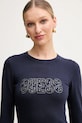 Guess pulover PARIS bleumarin W5GR18.Z2NQ2