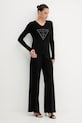 Ρούχα Πουλόβερ Guess MIRIAM W5GR19.Z2NQ2 μαύρο