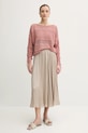 Guess sweter NELLIE W5GR21.Z3E22 pomarańczowy SS25