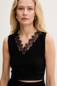 Odzież Guess top RAQUEL W5GZ09.Z2ZN0 czarny