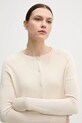 Кардиган с добавлением шелка Calvin Klein бежевый K20K208405
