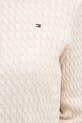 Bavlněný svetr Tommy Hilfiger WW0WW44993 béžová