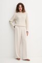Tommy Hilfiger maglione in cotone WW0WW44993 beige AW25