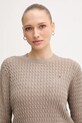 Tommy Hilfiger pulover de bumbac bej WW0WW44993