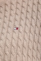 Tommy Hilfiger sweter bawełniany WW0WW44993 beżowy