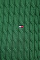 Бавовняний светр Tommy Hilfiger WW0WW44993 зелений