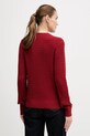 Odzież Tommy Hilfiger sweter bawełniany WW0WW44993 bordowy