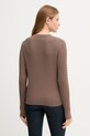 Odzież Tommy Hilfiger sweter bawełniany WW0WW44993 brązowy