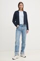 Tommy Hilfiger kardigan WW0WW44501 granatowy SS25