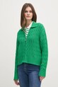 Tommy Hilfiger cardigan verde WW0WW44501