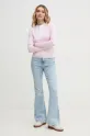 Dkny cardigan DJ5R0611 rosa SS25