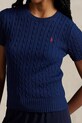 Бавовняний светр Polo Ralph Lauren блакитний 211965761