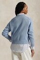 Bavlněný svetr Polo Ralph Lauren 211965767 modrá SS25