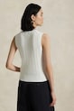Безрукавка из хлопка Polo Ralph Lauren 211971882 белый AW25
