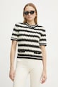 Morgan maglione in misto lana MBEAUTY misto lana beige MBEAUTY