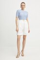 Morgan sweter MSEOUL MSEOUL niebieski SS25
