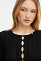 Elisabetta Franchi cardigan negru MK70S52E2