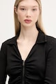 Πλεκτή ζακέτα Guess Originals μαύρο W5GP53.KA0H1