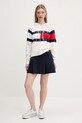 Tommy Jeans sweter DW0DW20250 beżowy SS25