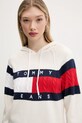 Tommy Jeans sweter beżowy DW0DW20250