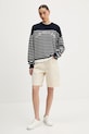 Tommy Jeans pamut pulóver DW0DW20251 sötétkék SS25