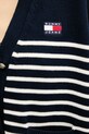 Tommy Jeans kardigan bawełniany DW0DW20257 granatowy