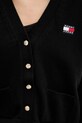 Tommy Jeans kardigan bawełniany DW0DW20257 czarny
